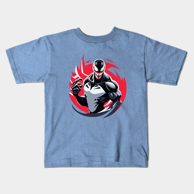 Venom Kids T-Shirt by Rashcek